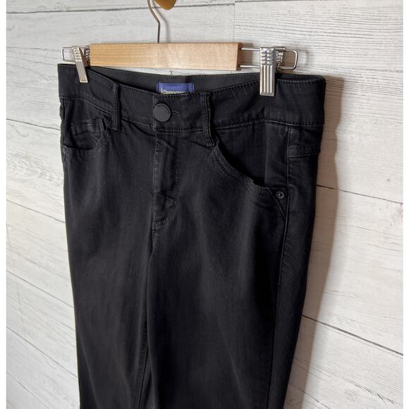 Democracy Jeans Womens Size 8 Black Ab Solution Cotton Blend Stretch Casual - Picture 9 of 16